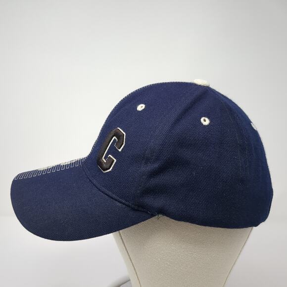 Chicago Strapback Baseball Cap Blue One Size Adjustable Embroidered Sam's Cap - Picture 3 of 9